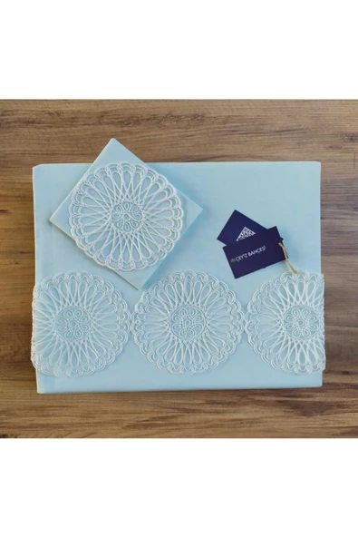 Nil Yeşili Hayal Çift Kişilik Nevresim Takımı ürün görseli 1