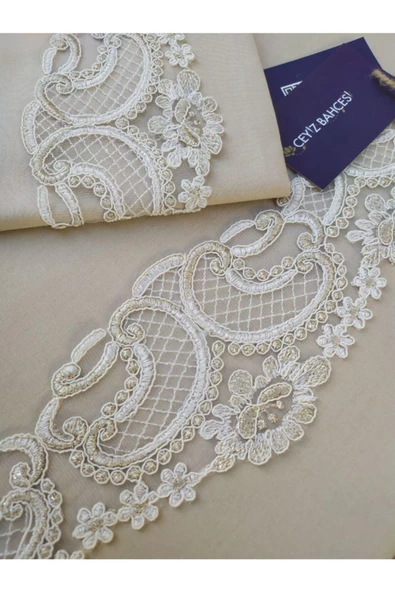 Paris Cappuccino Çift Kişilik Nevresim Takımı - Resim 2