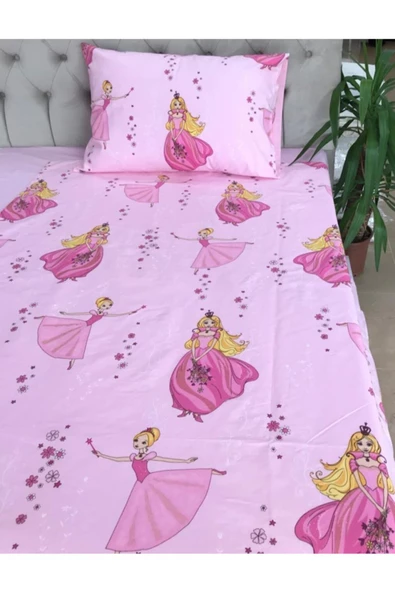 Pink Princess Tek Kişilik Nevresim Takımı
