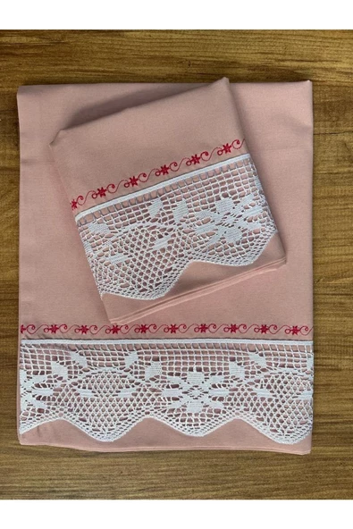 Erays Pikolu Yastık Kılıfı Pudra ürün görseli 1