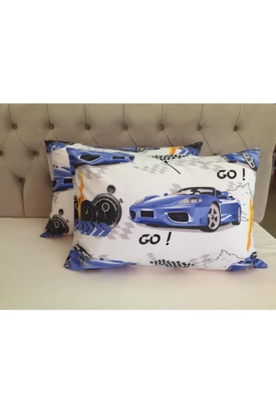 Go Car 2'li Yastık Kılıfı 50&70