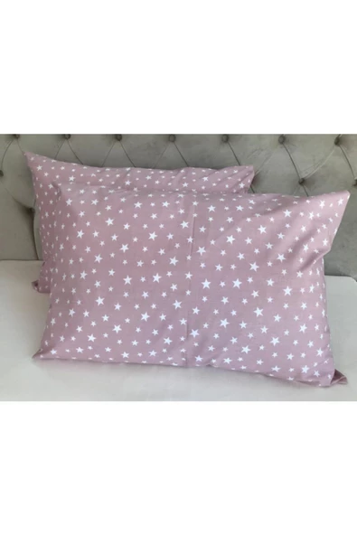 Pudra Star 2’li Yastık Kılıfı 50&70