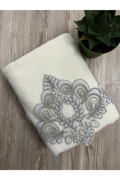 Taç Kadife El Ve Yüz Havlusu 50/90cm