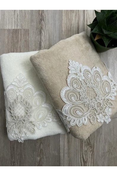 Zümrüt Kadife El Ve Yüz Havlusu 50/90cm