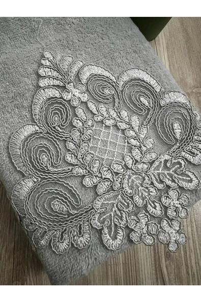 Taç Kadife El Ve Yüz Havlusu 50/90cm - 2