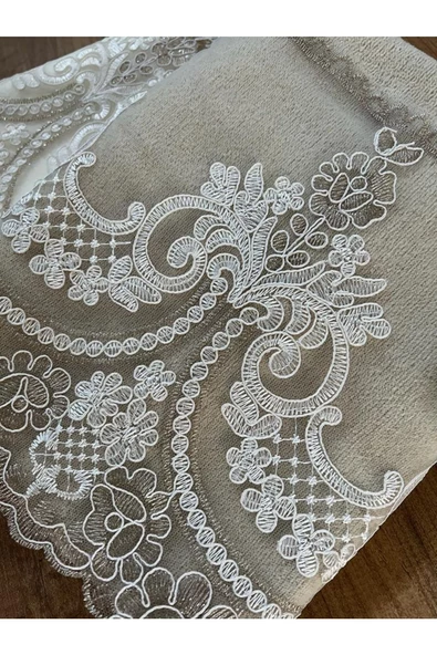 Çeyizlik Sevdam Kadife 2'li Havlu Seti 50/90cm - 2