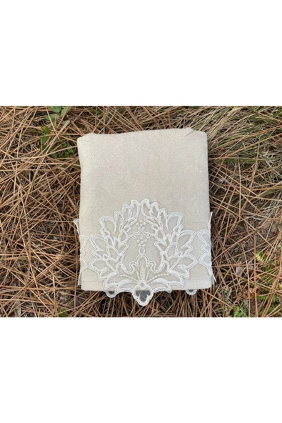 Peri Cappuccino Kadife Havlu 50&90 ürün görseli 1