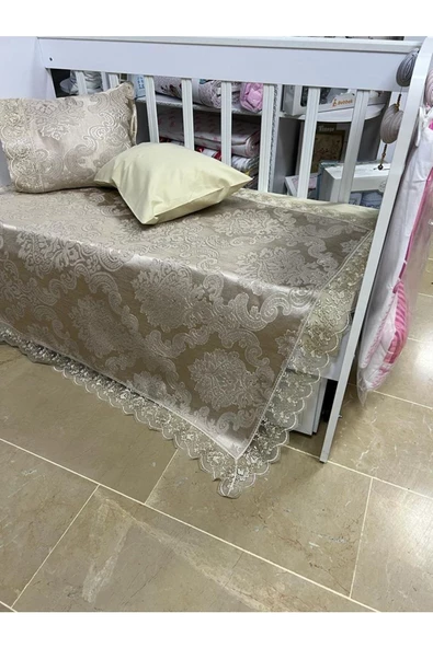 Zambak 4 Parça Bebek Çarşaf Ve Pike Takımı - 2
