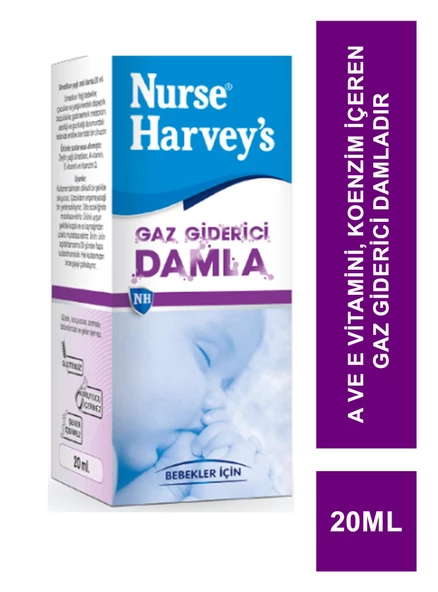 Nurse Harvey's Bitkisel Gaz Giderici Damla 20 ML