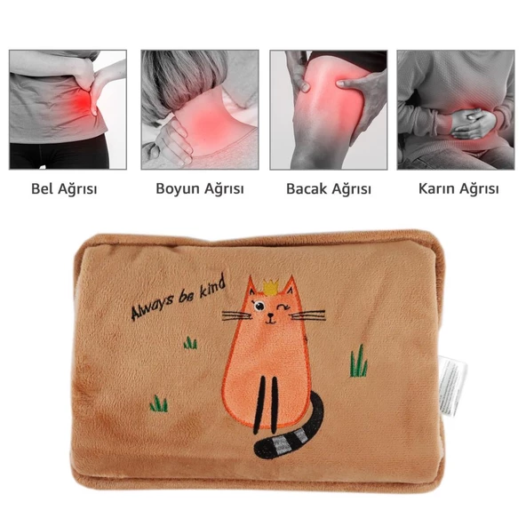 Biggdesign Cats Sevecen Kedi Elektrikli Sıcak Su Torbası - 8