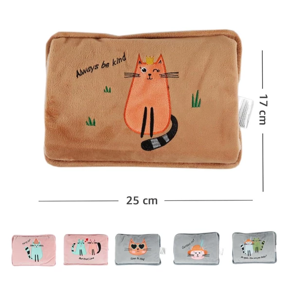 Biggdesign Cats Sevecen Kedi Elektrikli Sıcak Su Torbası - 5