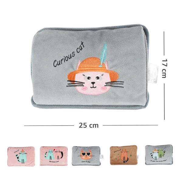 BiggDesign Cats Meraklı Kedi Elektrikli Sıcak Su Torbası - 5