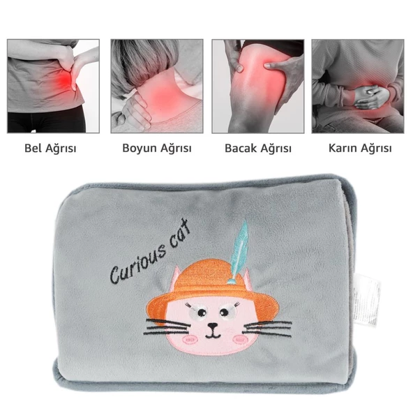 BiggDesign Cats Meraklı Kedi Elektrikli Sıcak Su Torbası - 7