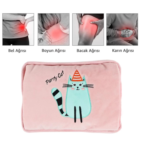 BiggDesign Cats Parti Kedi Elektrikli Sıcak Su Torbası - 7