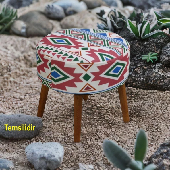 Ünite Konsol Puf Tabure Ahşap Mobilya Ayağı M8 Civata 20 Cm Ayakları Bağlantı Aparatı 8'li Set - Resim 5