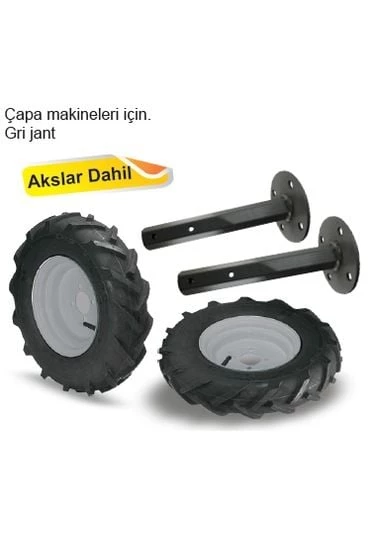 Bartech  310  Benzinli Çapalama Makinesi 3+1 vites 7 HP Tekerlek Takım - 3