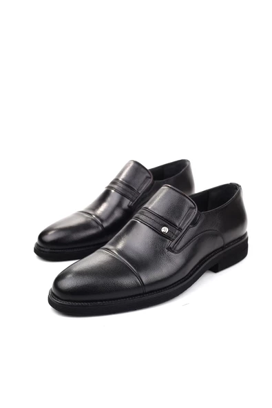 Benart 89 Hakiki Deri Bağcıksız Günlük Erkek Ayakkabı - Resim 3