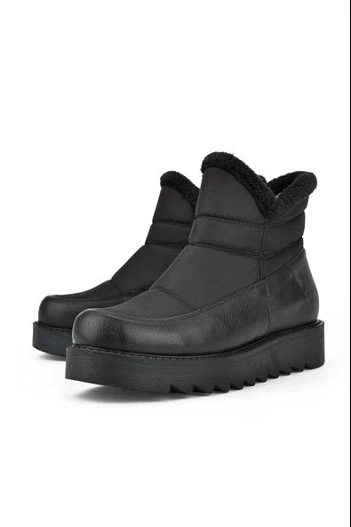 Walkenzo 4006 Kadın Kürklü Kaymaz Taban Termal Kar Botu - 6