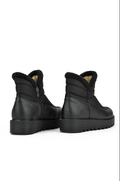 Walkenzo 4006 Kadın Kürklü Kaymaz Taban Termal Kar Botu - 3