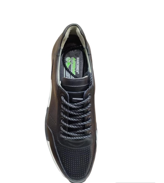 MARCOMEN 06557-2 KAYMAZ TABAN DERİ SNEAKERS ERKEK AYAKKABI - 11