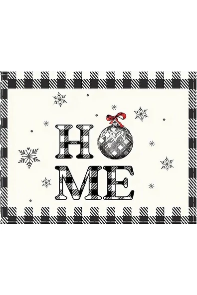 Home Desenli Amerikan Servisi Dikdörtgen 35 x 50 cm - 2