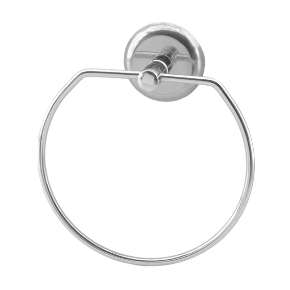 Vidalı Bez Havluluk Aparatı Lavabo Banyo Mutfak Bez Havlu Askısı Krom Paslanmaz Metal - 3