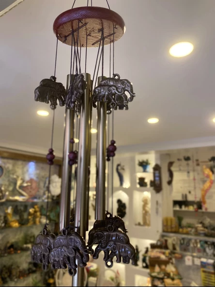 Deprem Çanı Zili Rüzgar Zili Feng Şui Filli ürün görseli