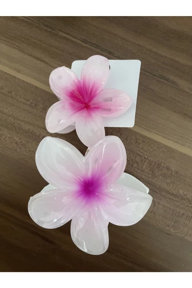 2 Farklı Boy Lotus Çiçek Toka