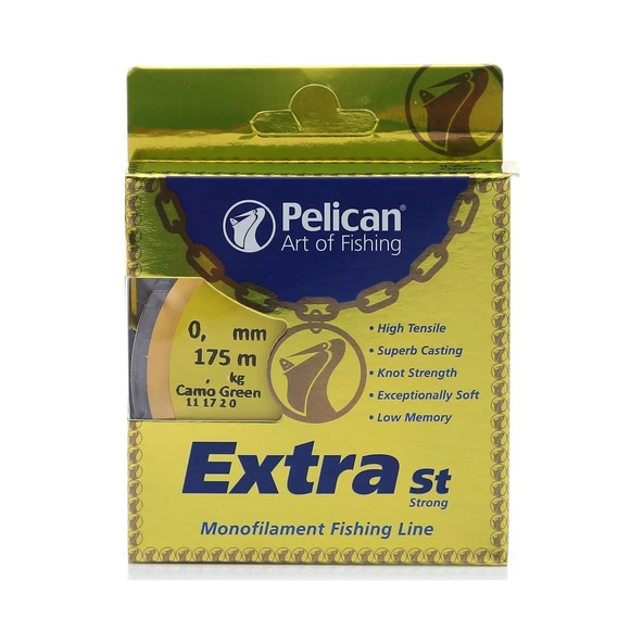 Pelican Extra Strong 175 m Yeşil Misina - 3