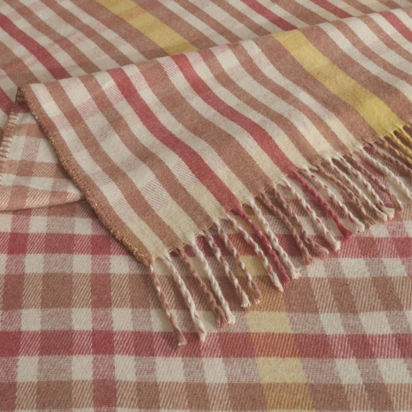 Soley | Checked | Akrilik Skoç TV Örtüsü 130 x 170 cm - 2
