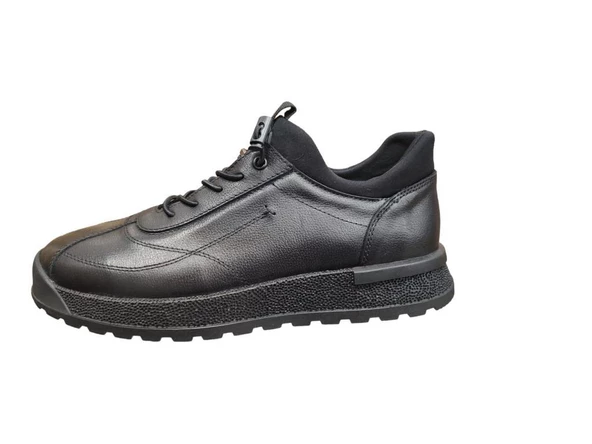 KOMCERO 3K1821-3835 KAUÇUK TABAN ESNEK DERİ ERKEK AYAKKABI - Resim 2