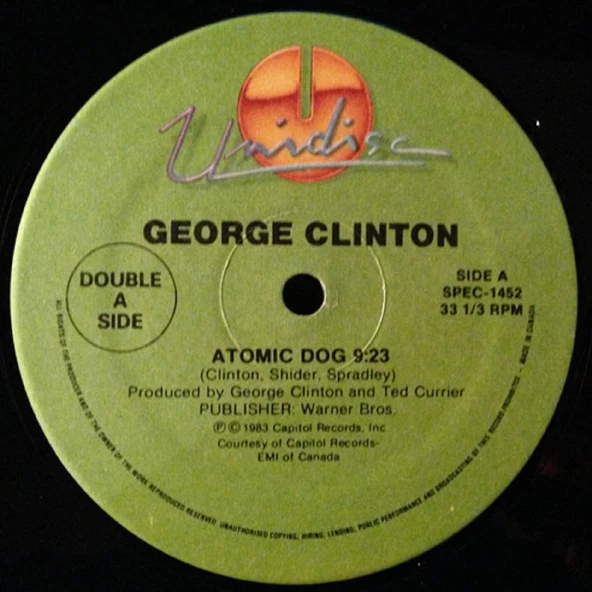 George Clinton / Kim Carnes – Atomic Dog / Bette Davis Eyes pop rock plak alithestereo