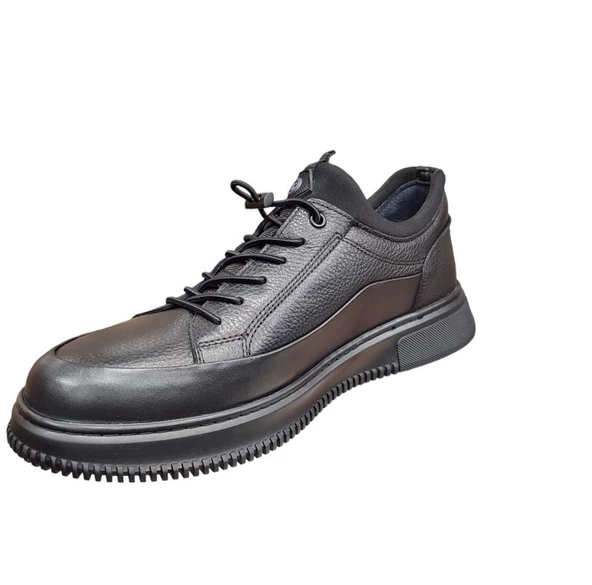 KOMCERO 3K1232 YÜKSEK TABAN DERİ GENÇ ERKEK AYAKKABI - Resim 5