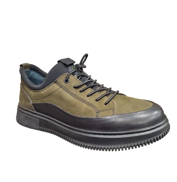 KOMCERO 3K1232 YÜKSEK TABAN DERİ GENÇ ERKEK AYAKKABI - Resim 2