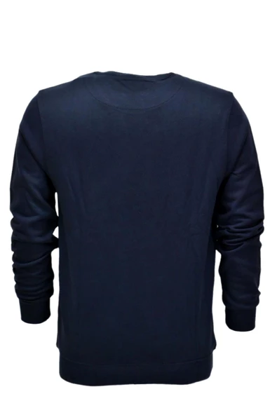 Erkek Baskılı Spor Sıfır Yaka Sweatshirt R2202 BGL-ST03189 - 7