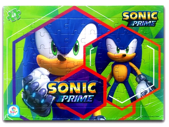 Cars, Angry Bırds, Sonic 3 lü Frame Puzzle/Yapboz Set - Resim 4
