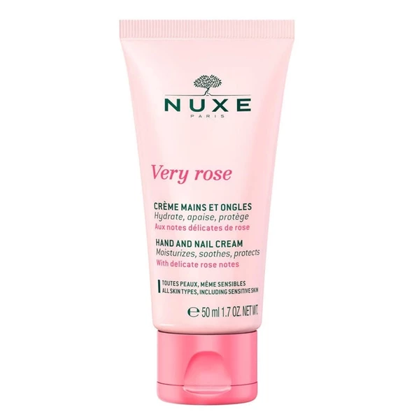 Nuxe Very Rose Hand And Nail Cream 50 ml