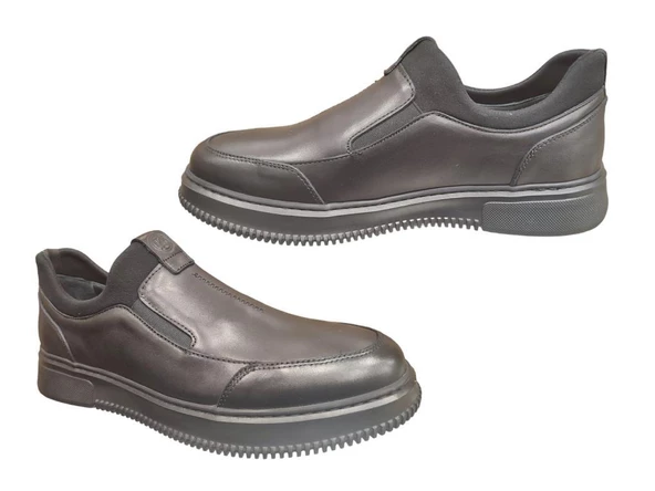 KOMCERO 4Y1857 ORTOPEDİK HAFİF DERİ ERKEK AYAKKABI - Resim 4