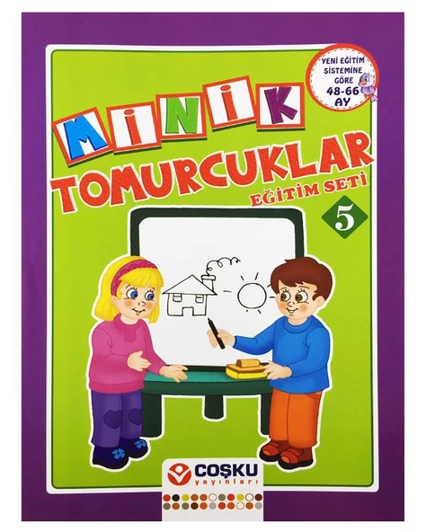 4-5 Yaş Minik Tomurcuklar Okul Öncesi Eğitim Seti - 11
