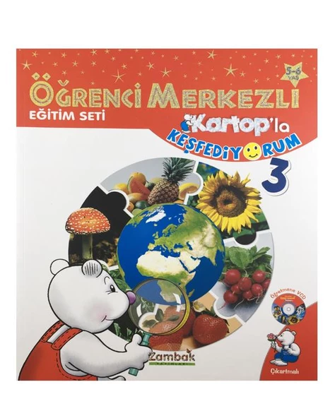 4-5 Yaş Kartopla Keşfediyorum Eğitim Seti - 8