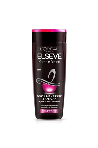 Elseve Loreal Paris L'oréal Paris Komple Direnç Dökülme Karşıtı Şampuan 390 Ml