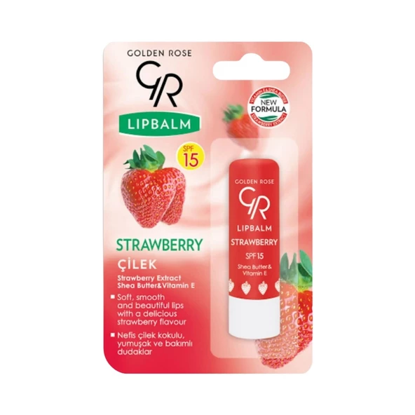 Golden Rose Lip Balm Spf 15 Çilek