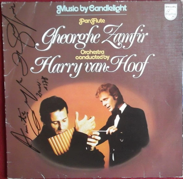 Gheorghe Zamfir Orchestra Conducted By Harry van Hoof –Music By Candlelight Easy Listening tarz plak alithestereo