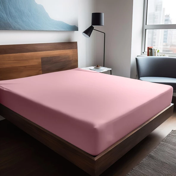 Soley | Mix & Match | Plain | %100 Pamuklu Ranforce 100 x 200 Tek Kişilik Çarşaf - 5