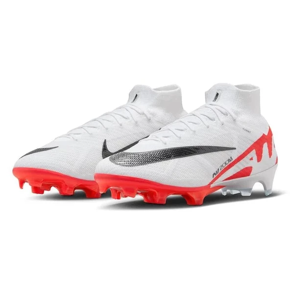 Nike Zoom Superfly 9 Elite Fg Erkek Beyaz Futbol Krampon DJ4977-600