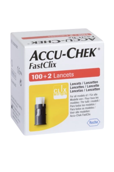 ROCHE Accu-Chek Fastclix 102 Lanset - 2