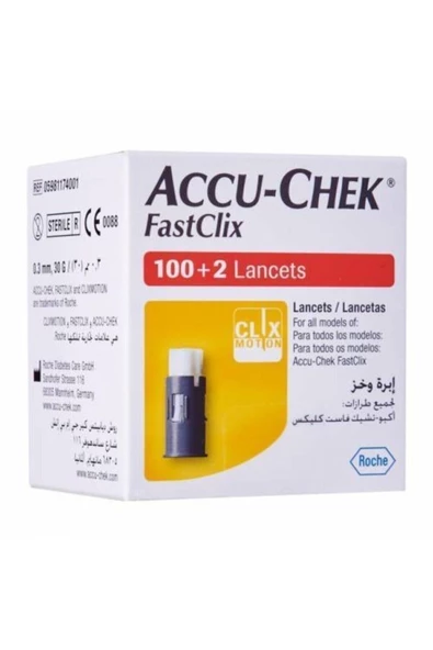 ROCHE Accu-Chek Fastclix 102 Lanset