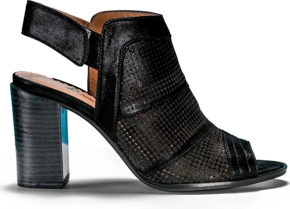 Venüs 1828050y Kadın Deri Topuklu 8 cm Sandalet - 4