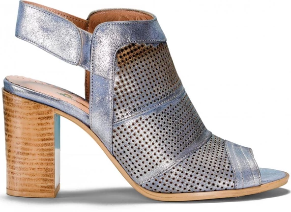 Venüs 1828050y Kadın Deri Topuklu 8 cm Sandalet - 3