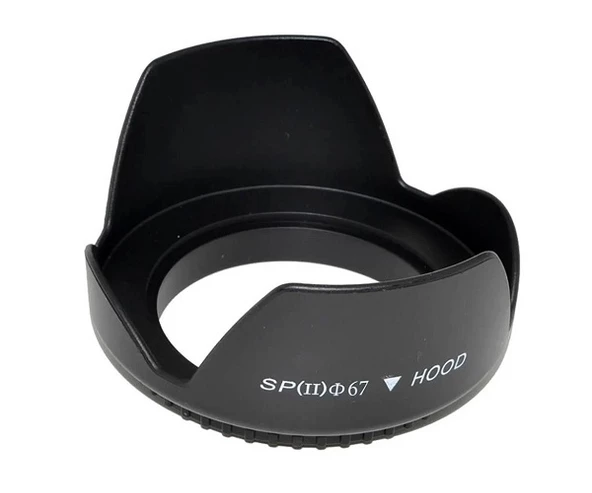 67mm Lens Hood Vidalı Parasoley